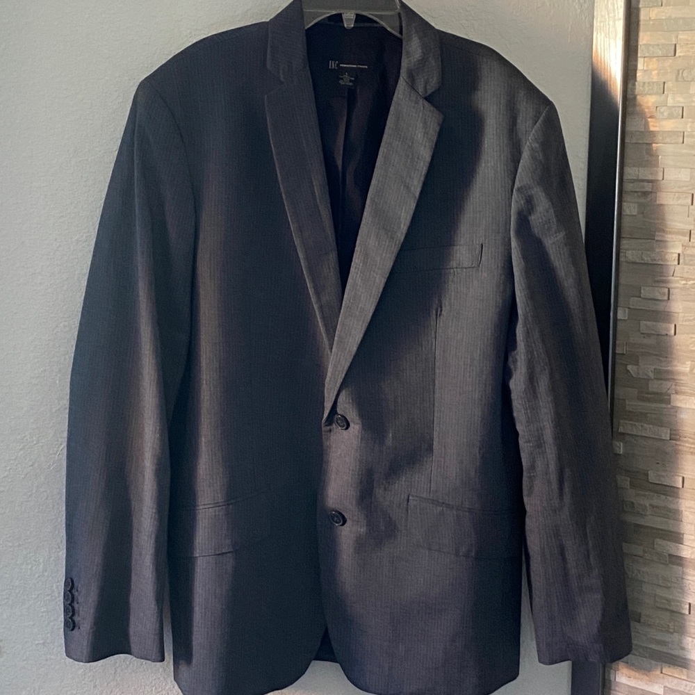 INC International Concepts Blazer Two-Button Sport Coat Size Large